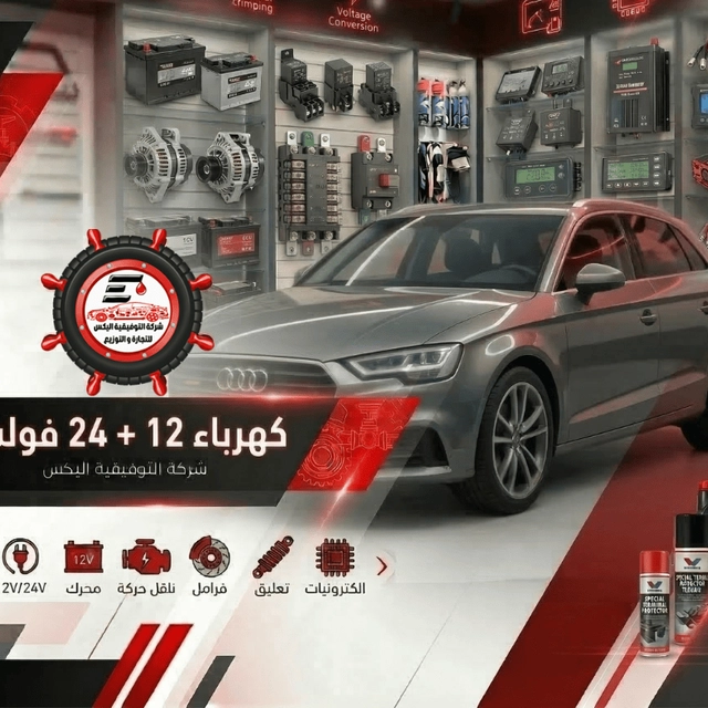 كهرباء 12 + 24 فولت