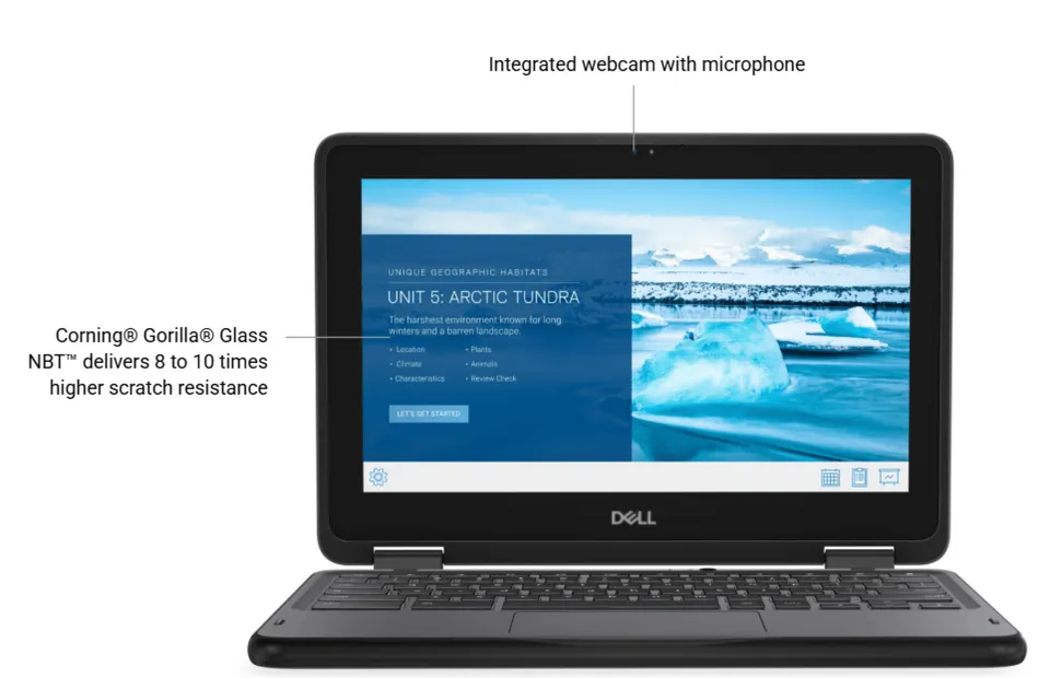 Dell Chromebook 2-IN-1 Touch Screen (360ْ)