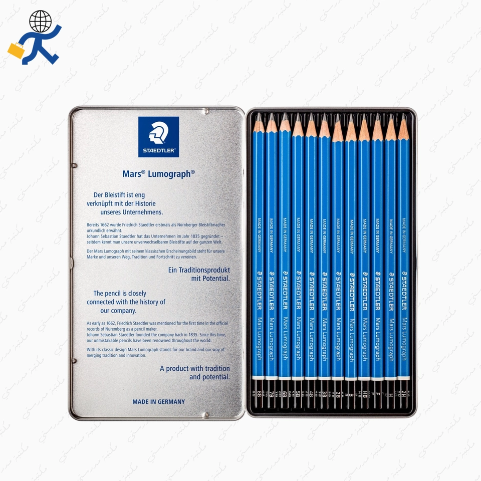 سيت تدرجات الرصاص ستدلر  100G12  