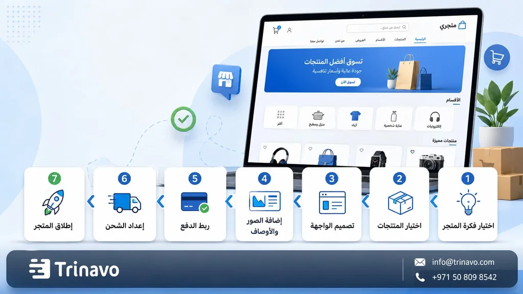 كيف أبدأ متجراً إلكترونياً من الصفر؟