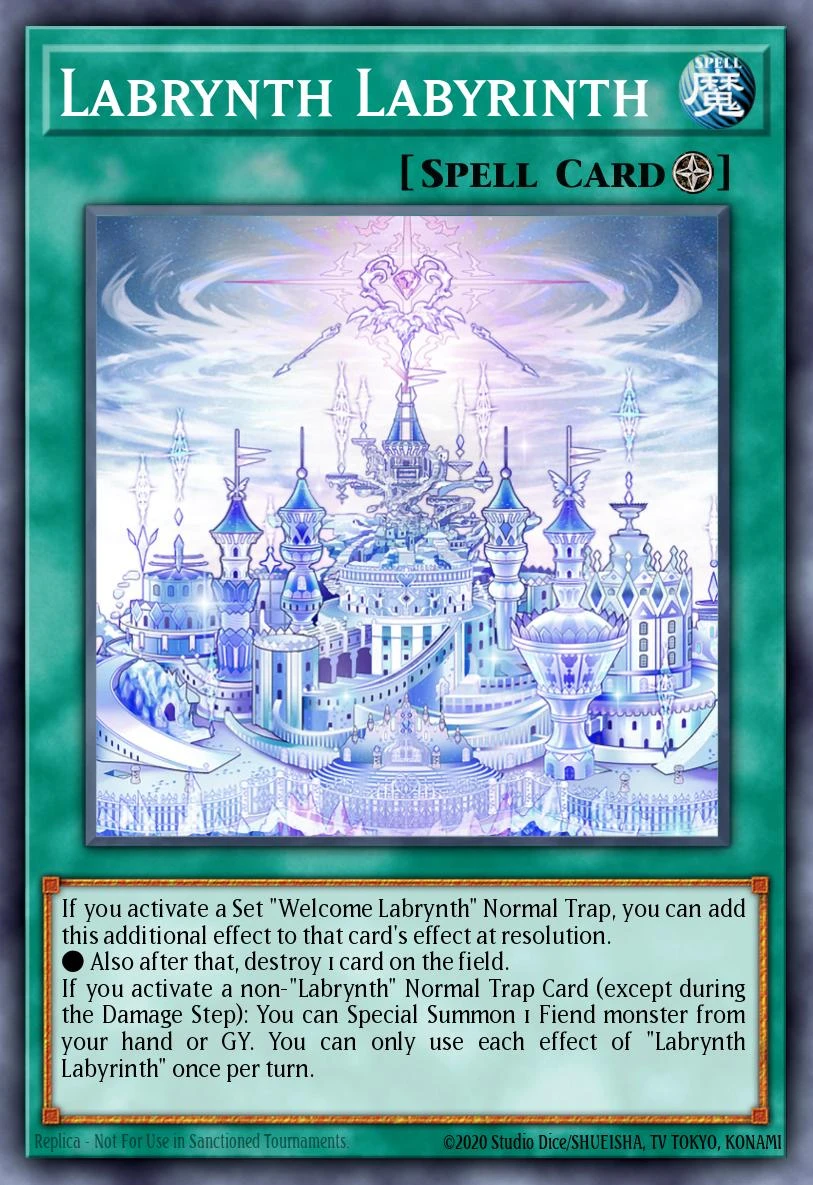 Labrynth Labyrinth - TAMA-EN021 - Super Rare - 1st Edition