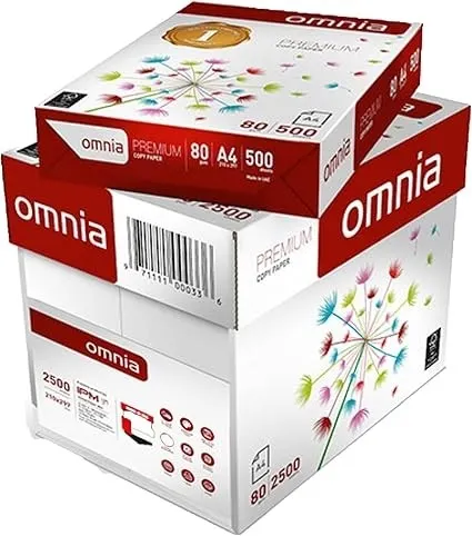ورق  (Omnia A4)  500 ورقة