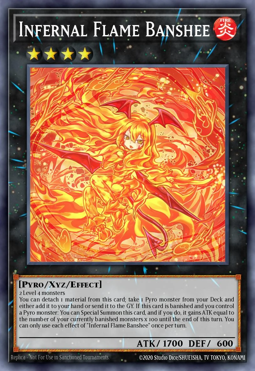 Infernal Flame Banshee - AGOV-EN043 - Ultra Rare - 1st Edition
