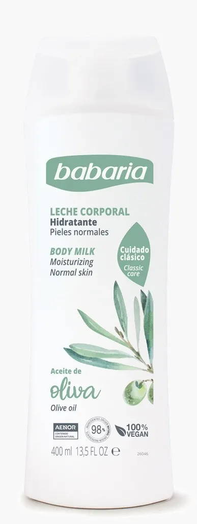 باباريا حليب الجسم بالزيتون 400 مل