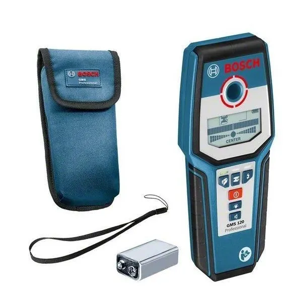 Bosch GMS120 Digital Multi-Scanner with Modes for Wood, Metal, and Live Wiring