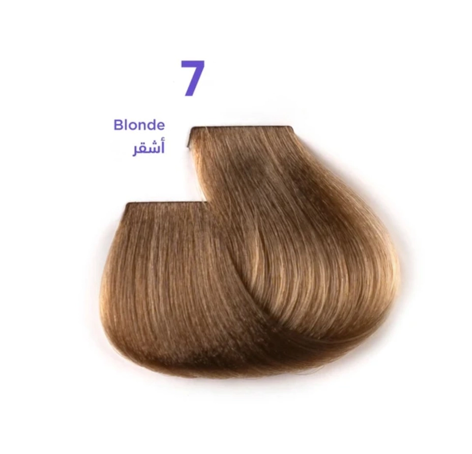 صبغة شعر ون بي أشقر 7