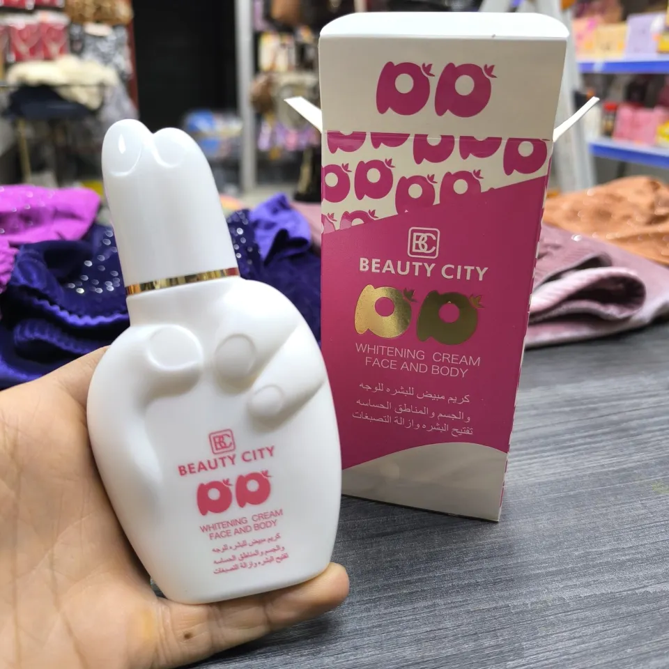 كريم تبييض الجسم والوجه من بيوتي سيتي 🌸