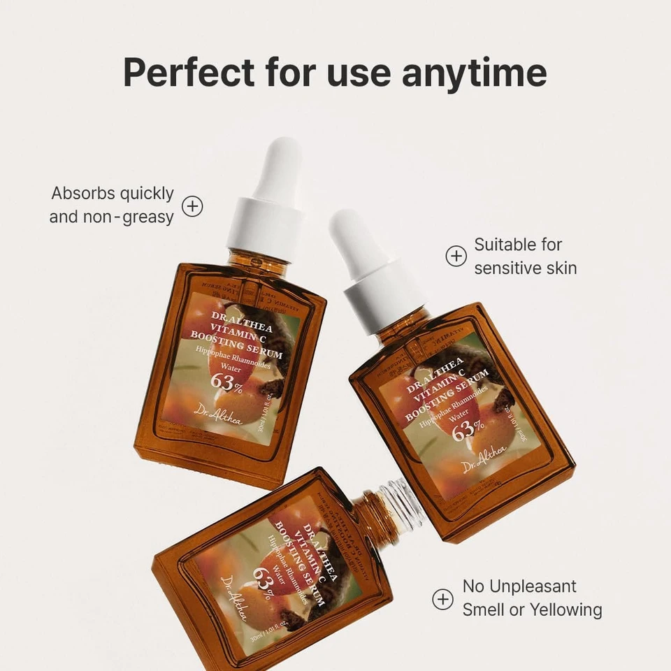 Dr.Althea Vitamin C Boosting Serum | Daily Vitamin Serum with TRANEXAMIC ACID for All Skin Types | Helps Remove Dark Spots & Uneven Skin Tone | Korean Vegan Skincare