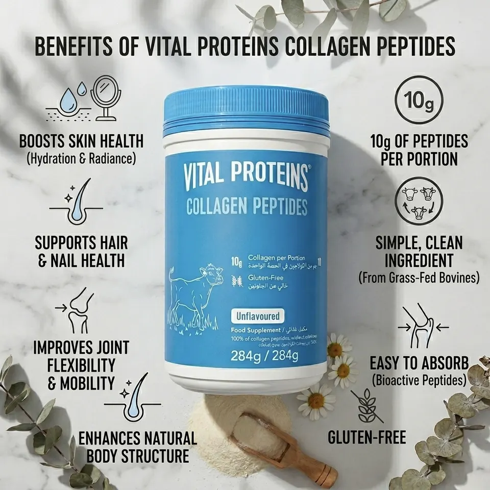 Vital Proteins Collagen Peptides – Unflavoured, 284g