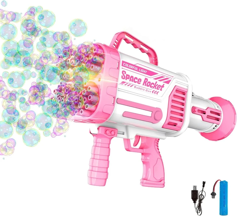 64-hole bubble gun
