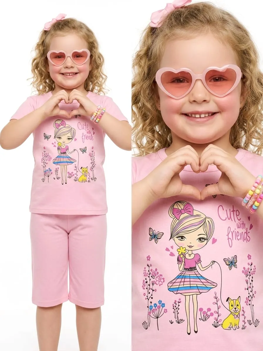 بيجمة الدلع الصيفية للبنات 🎀
