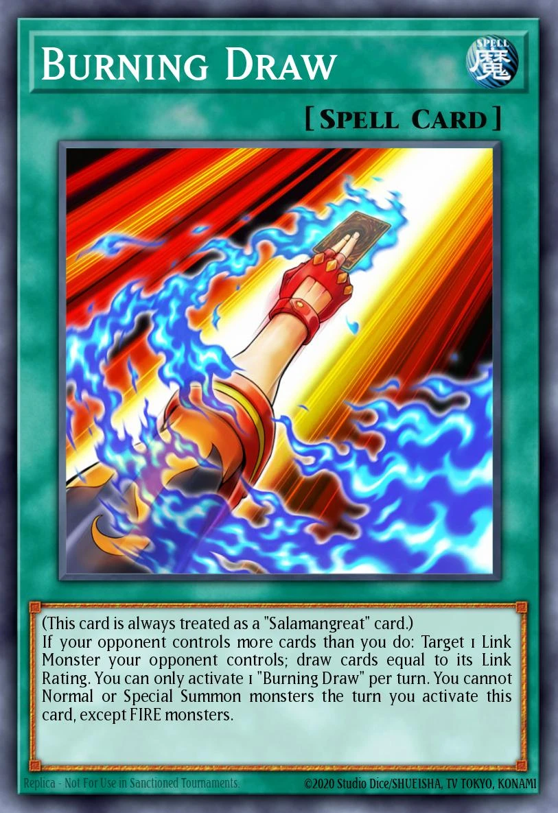 Burning Draw - ETCO-EN057 - Super Rare - 1st Edition