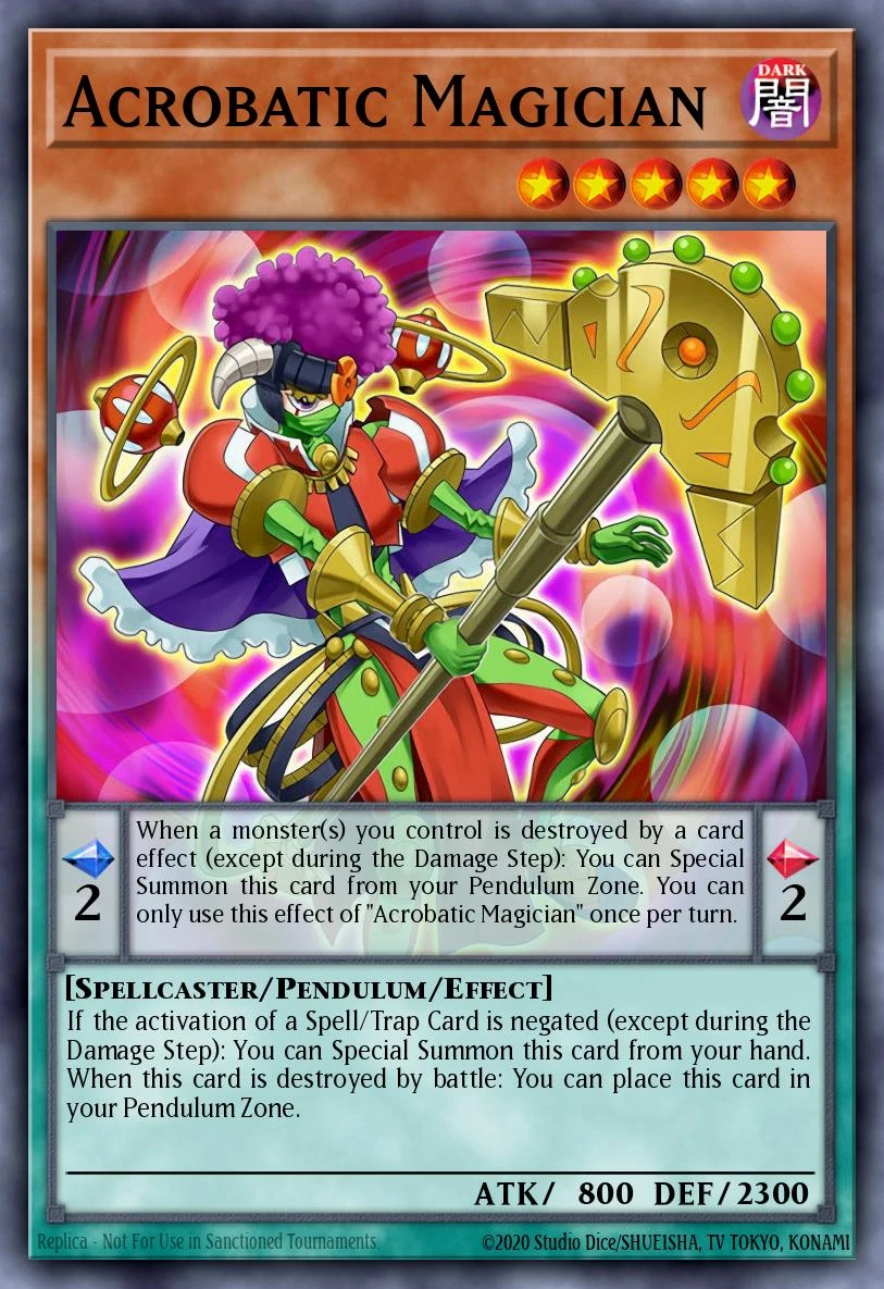 Acrobatic Magician - TDIL-EN009 - Rare - 1st Edition