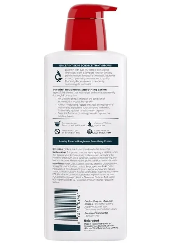 Roughness Soothing Lotion, Very Dry, Rough & Bumpy Skin, Fragrance Free, 16.9 fl oz (500 ml)