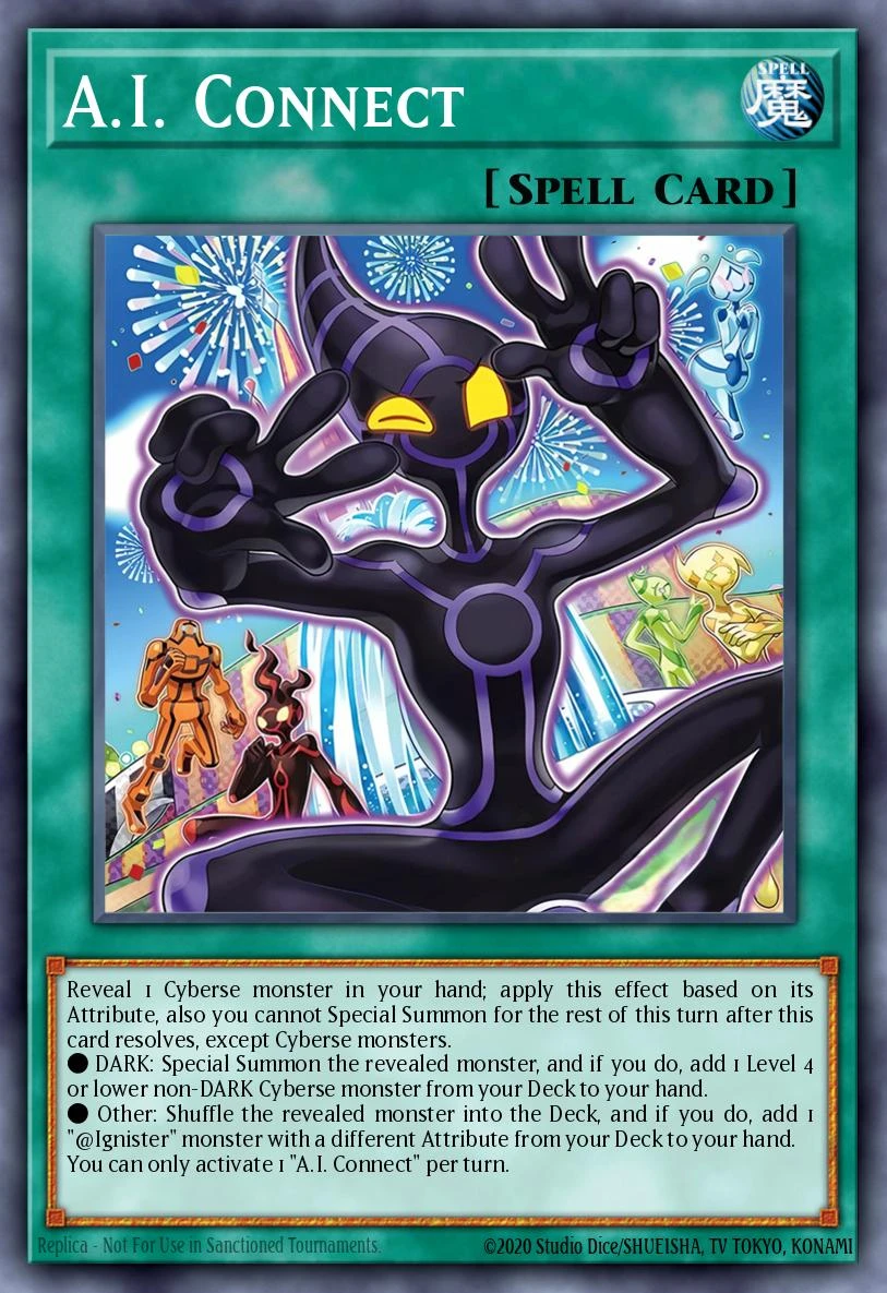 A.I. Connect - ALIN-EN054 - Super Rare - 1st Edition