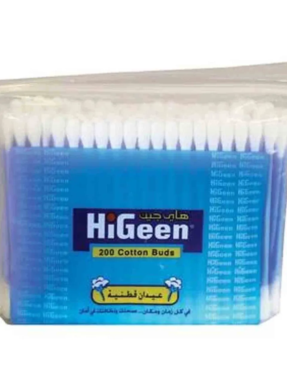 هاي جين عيدان قطنية كيس 200 عود