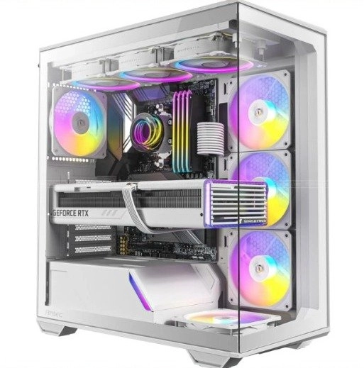 Xander Velox Flow e-ATX Medium Case, Front Mesh, Side Glass Zigmatec Aqua v Air Arctic Medium Case Silverstone Sita H1 Medium Case Antique ax61 elite medium gaming case + Antique atom b650 power supplyAntik C3 Medium Case RGB
