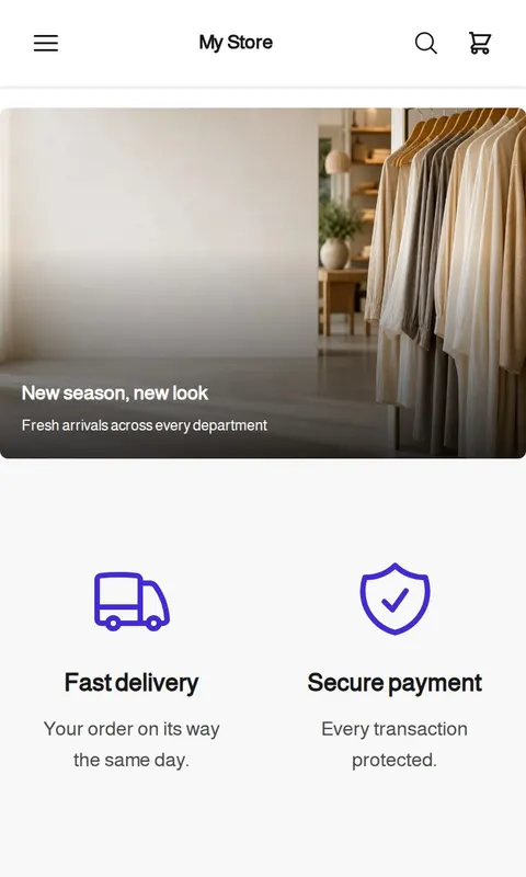Modern - Diverse store template