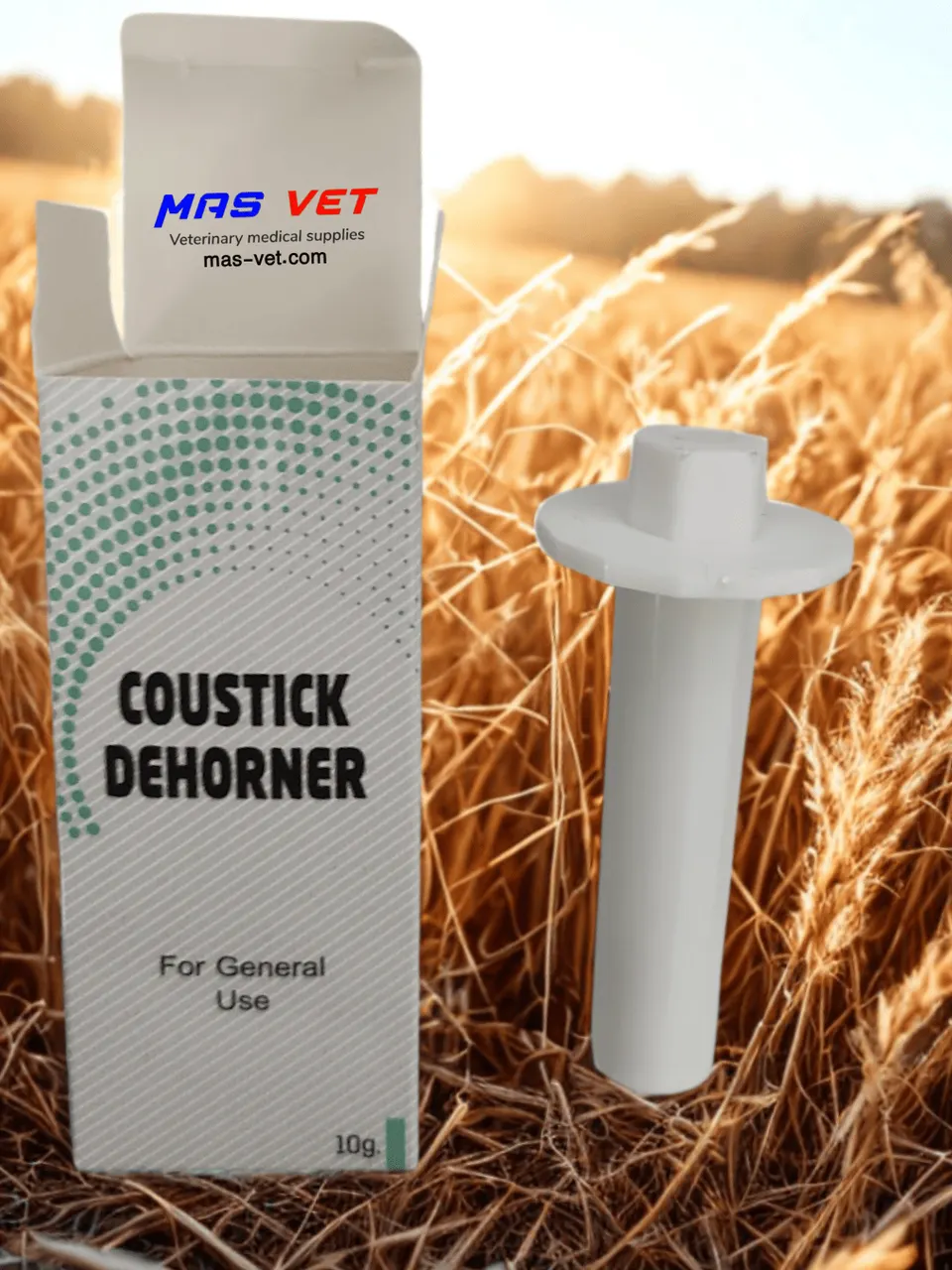 قلم القرون 10 غرام - قلم كاوي - لإزالة قرون العجول -هورنسبيك - 