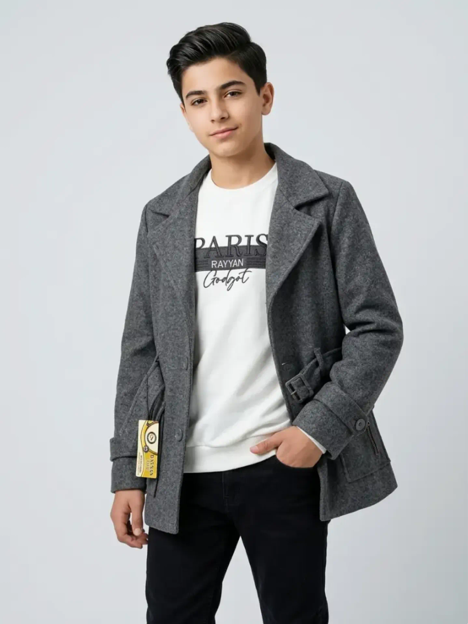 طقم 3 قطع شبابي محير جوخ 🫰