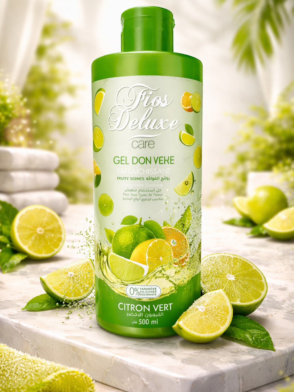 جل دوش الليمون الاخضر حجم 500مل