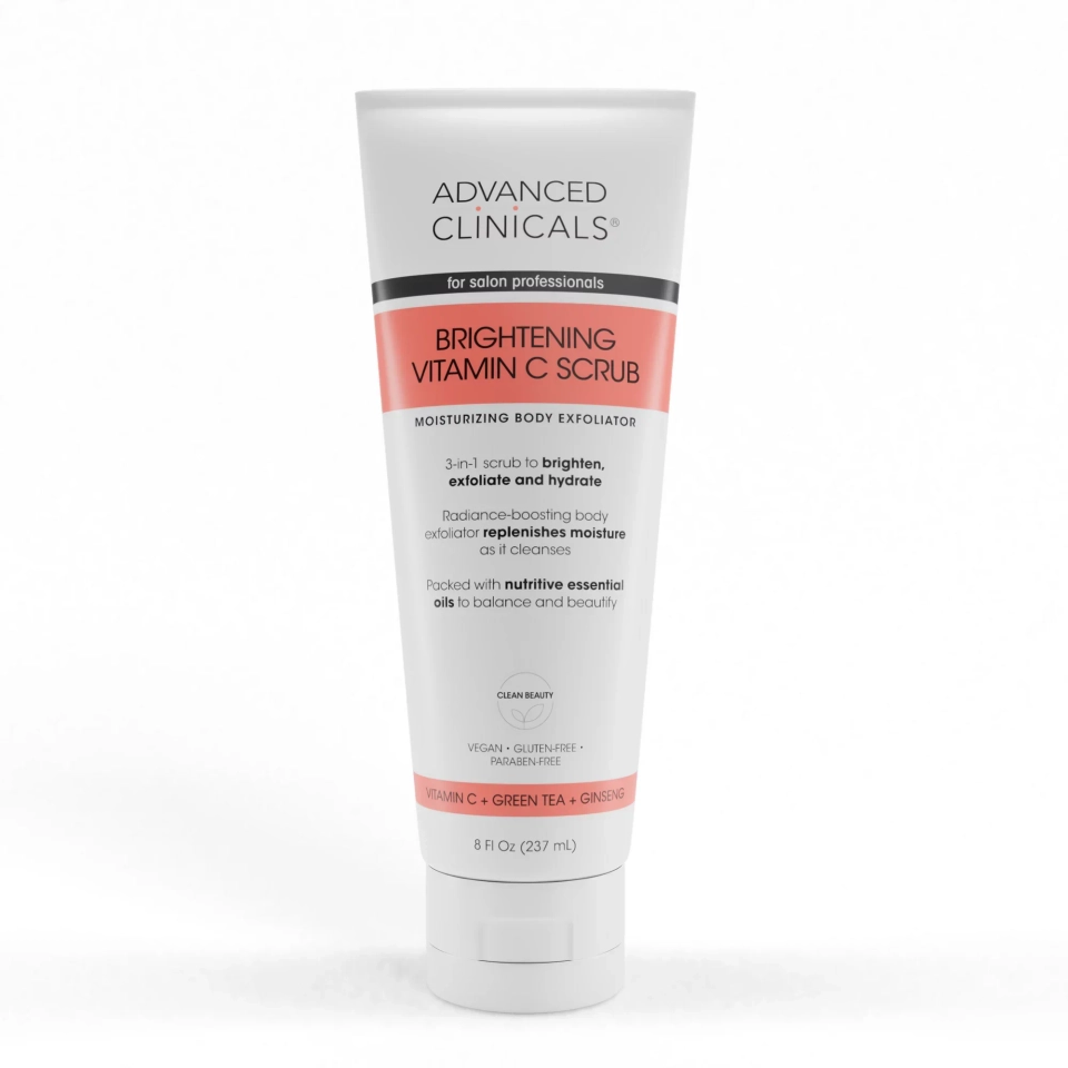 Advanced Clinicals Brightening Vitamin C Scrub 237m