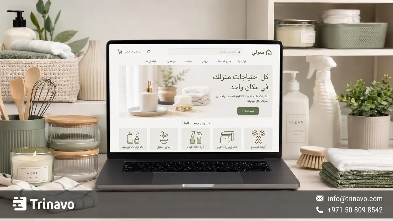 إنشاء متجر إلكتروني للمستلزمات المنزلية: دليل النجاح في 2026