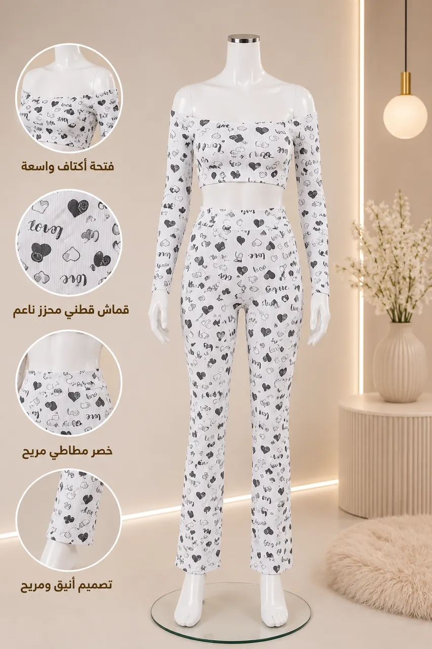 بيجامة قطنية ستيان
