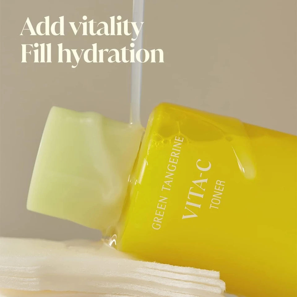 GOODAL Green Tangerine Vitamin C Dark Spot and Hyperpigmentation Toner for Sensitve Skin