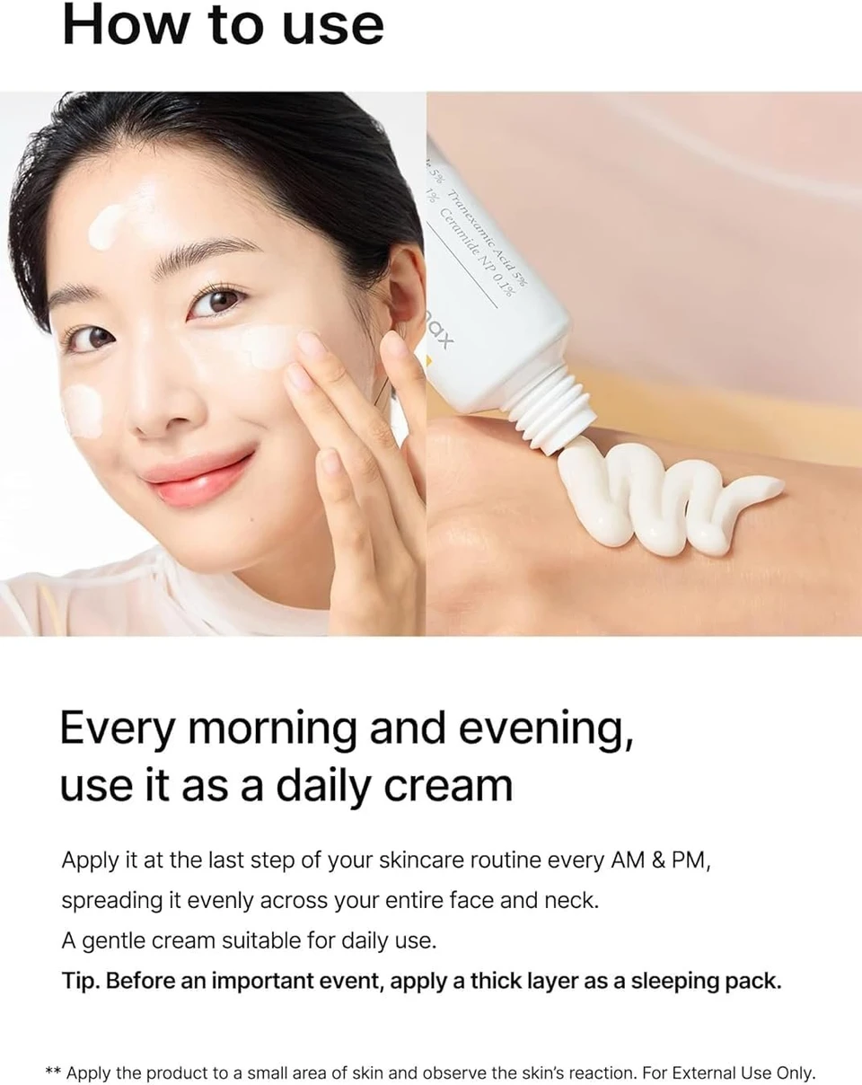 celimax Pore+Dark Spot Brightening Cream | with Niacinamide, Tranexamic Acid, TXA Cream, Pore Minimizer, Non-Irritating, Hydrating, For Sensitive Skin, 35ml