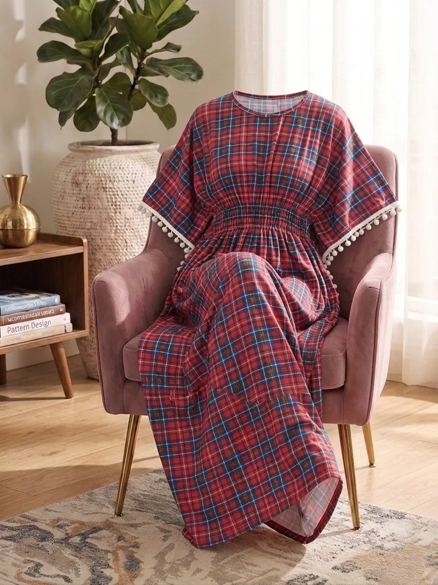 حجم كبير 👗 دشداشة نسائي زبدة تقيلة❤️