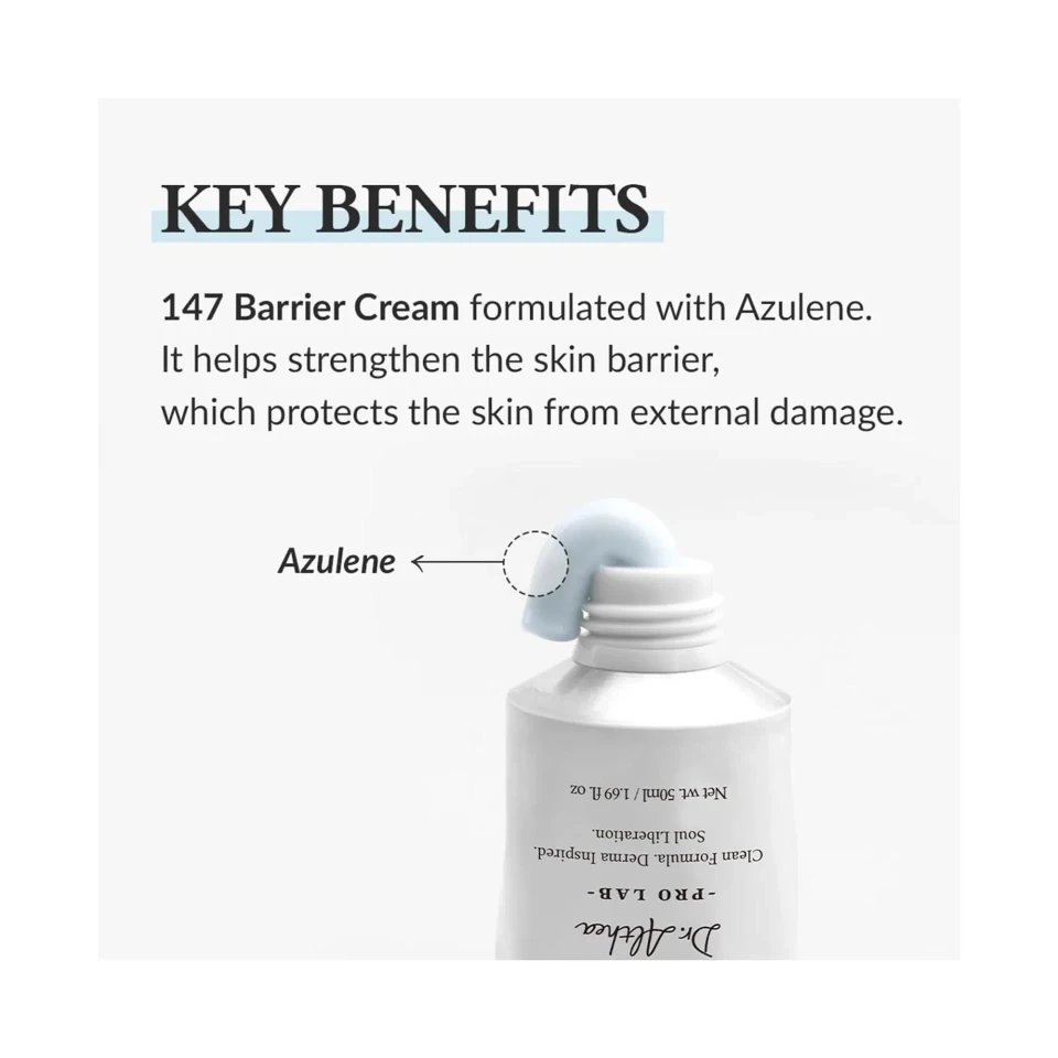Dr.Althea 147 Barrier Cream | Daily Skin Barrier Repair Care | Deep Hydrating with Hyaluronic Acid & Ceramides