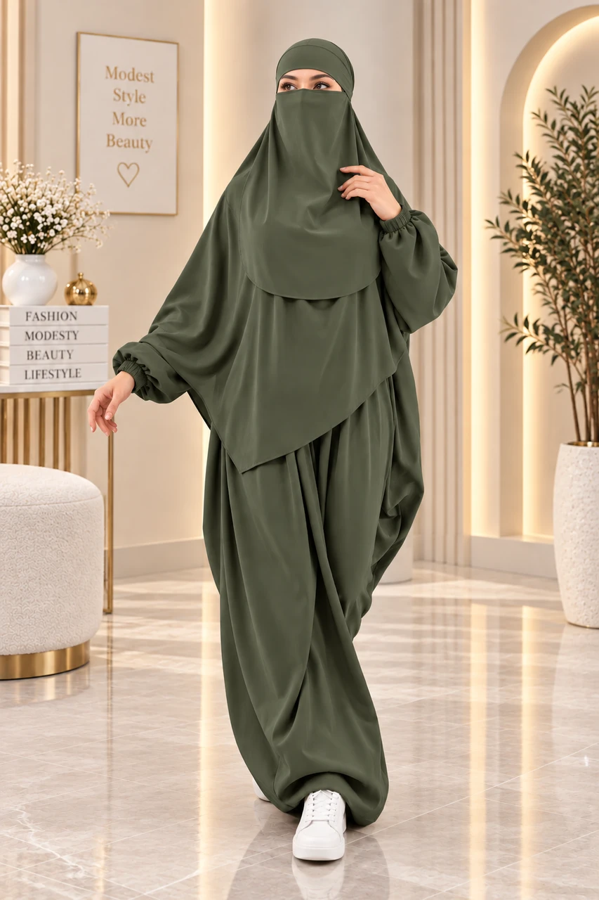 طقم. لباس شرعي