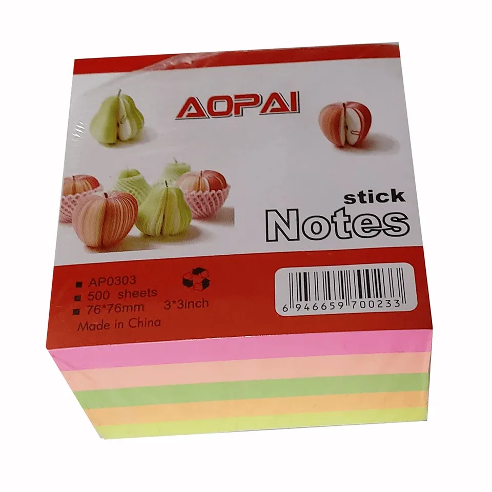 ورق ملاحظات لاصق 
