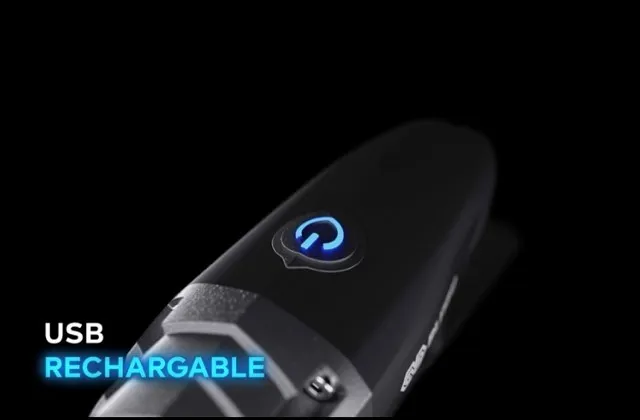  ضوء دراجة قابل للشحن USB أمامي وخلفي