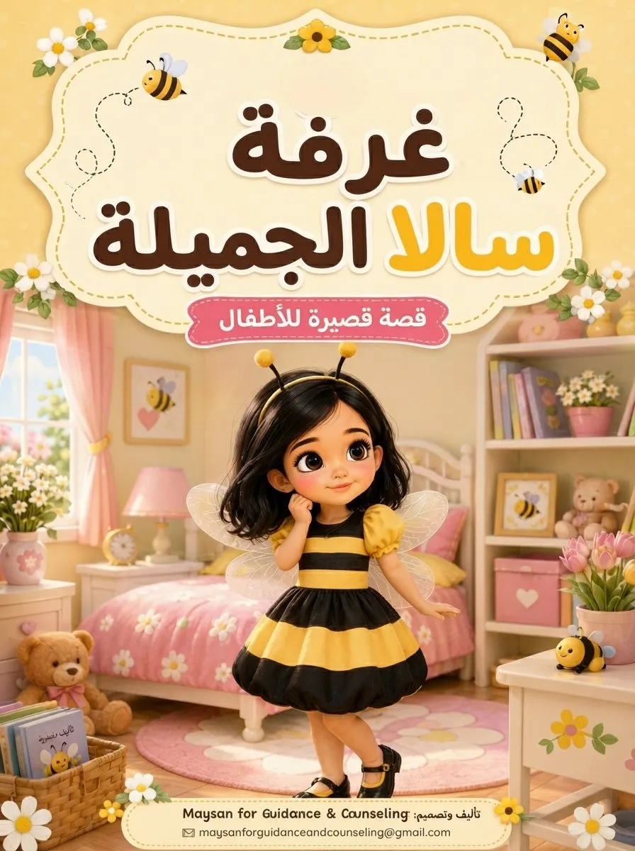 📚 الكتاب الرابع :غرفة سالا الجميلة من سلسلة عادات سالا اليومية 