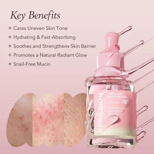 April skin pink mucin serum